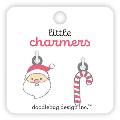 Doodlebug Design - Gingerbread Kisses Collection -  Little Charmers - Sweet Santa