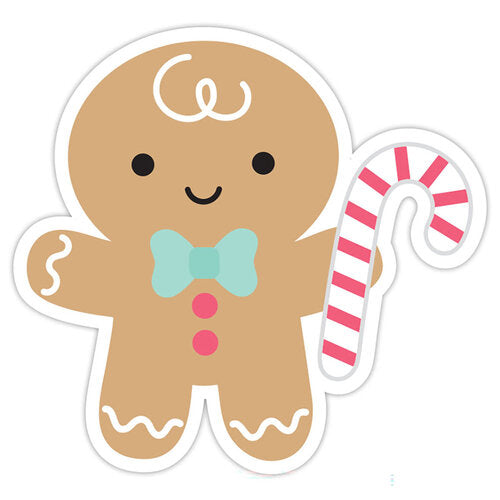 Doodlebug - Gingerbread Kisses - Sticker Doodle - Gingie