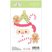 Doodlebug - Gingerbread Kisses - Doodle Cuts - Metal Dies - Christmas Cocoa