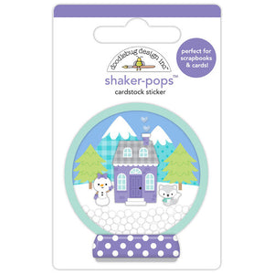 Doodlebug Design - Snow Much Fun Collection - Cardstock Stickers - Shaker-Pops - Winter Wonderland