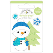 Doodlebug Design - Snow Much Fun Collection - Cardstock Stickers - Doodle-Pops - Snow Cute