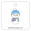 Doodlebug Design - Snow Much Fun Collection - Collectible Pins - Snowman