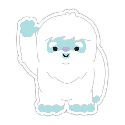Doodlebug Design - Snow Much Fun Collection - Sticker - Doodles - Yeti