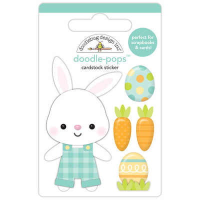 Doodlebug Design - Bunny Hop Collection - Doodle-Pops - Mr. Cottontail