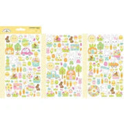 Doodlebug - Bunny Hop - Mini Stickers - Icons