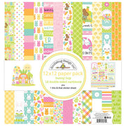 Doodlebug - Bunny Hop - 12x12 Paper Pack
