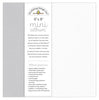 Doodlebug Design - Monochromatic Collection - 6 x 8 Album