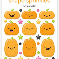 Doodlebug - Hey Pumpkin - Shape Sprinkles - Hey Pumpkin