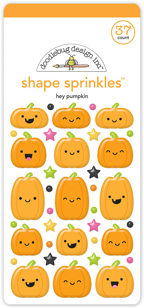 Doodlebug - Hey Pumpkin - Shape Sprinkles - Hey Pumpkin