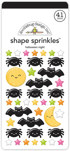 Doodlebug - Hey Pumpkin - Shape Sprinkles - Halloween Night