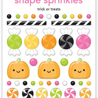 Doodlebug - Hey Pumpkin - Shape Sprinkles - Trick Or Treats