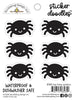 Doodlebug - Hey Pumpkin - Sticker Doodles - Itsy Bitsy Spiders