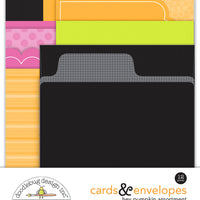 Doodlebug - Hey Pumpkin - Cards And Envelopes