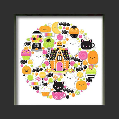 Doodlebug - Hey Pumpkin - Shadow Box Insert Kit