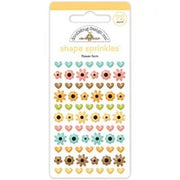 Doodlebug - Farmhouse  - Shape Sprinkles - Flower Farm