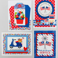 Hometown USA Layout & Card Kit NEW from Doodlebug Design!