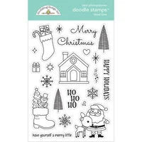 Doodlebug Design - Tinsel Time Collection - Doodle Cuts - Metal Dies -