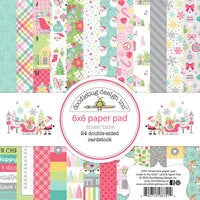 Doodlebug Design - Tinsel Time Collection - 6 x 6 Paper Pad