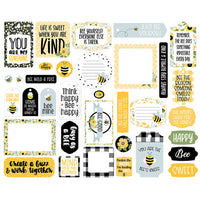 Echo Park - Bee Happy - Frames and Tags *NEW*
