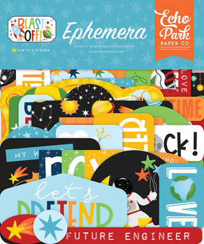 Echo Park Paper Co. - Blast Off Collection - Ephemera - LAST CHANCE!