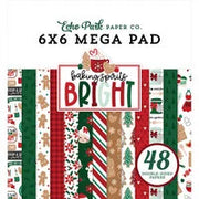 Echo Park - Baking Spirits Bright Collection - 6 x 6 Mega Paper Pad