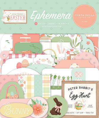 Carta Bella - Here Comes Easter - Ephemera