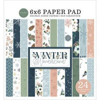 Carta Bella Paper - Winter Wonderland Collection - 6 x 6 Paper Pad