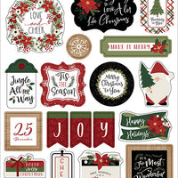 Gnome for Christmas - Chipboard Phrases - LAST CHANCE!