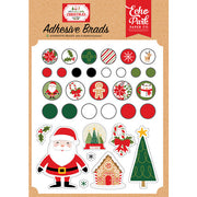 Echo Park - Have a Holly Jolly Christmas - Adhesive Brads *LAST CHANCE*