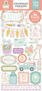 It's Easter Time - Chipboard Phrases - LAST CHANCE!