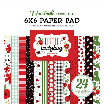 Echo Park - Little Ladybug Collection - 6 x 6 Paper Pad