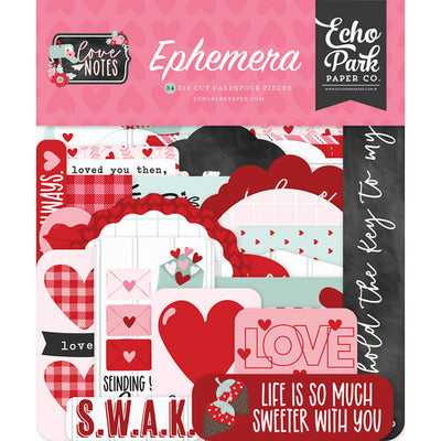 Echo Park - Love Notes Collection - Ephemera