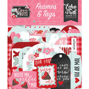 Echo Park - Love Notes Collection - Frames and Tags