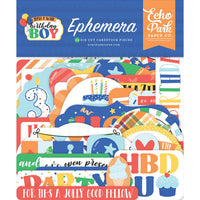 Echo Park - Make A Wish Birthday Boy Collection - Ephemera