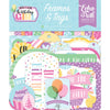 Echo Park - Make A Wish Birthday Girl Collection - Frames and Tags