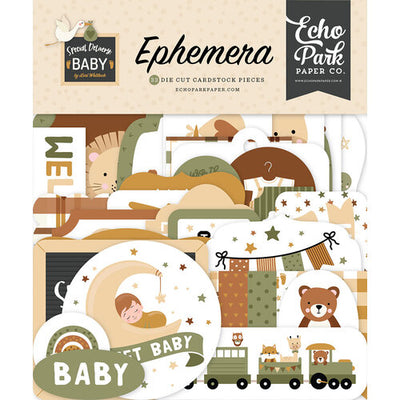 Echo Park - Special Delivery Baby - Ephemera