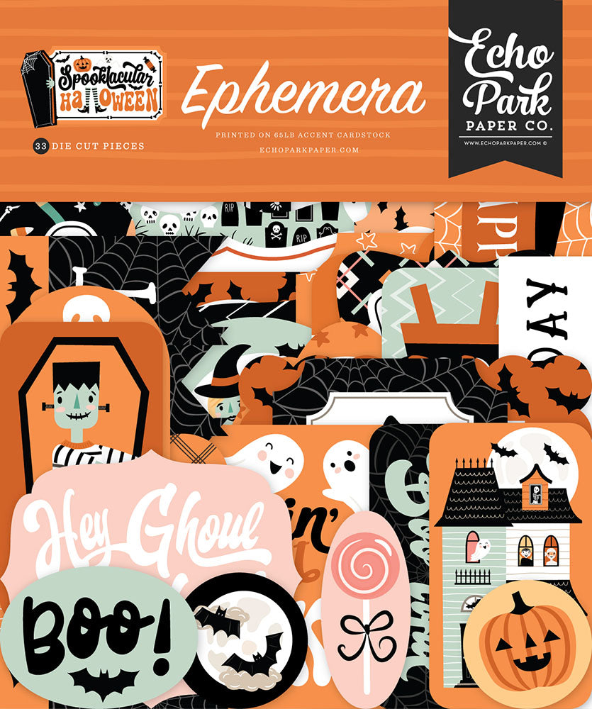 Echo Park - Spooktacular Halloween - Ephemera