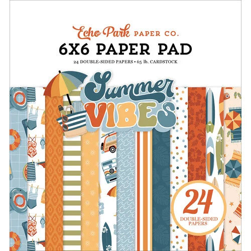 Echo Park - Summer Vibes - 6 x 6 Paper Pad