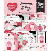 Echo Park - Valentine's Day Collection - Ephemera - Frames And Tags