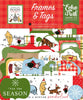 Echo Park - Winnie The Pooh Christmas - Frames & Tags