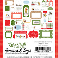 Echo Park - Winnie The Pooh Christmas - Frames & Tags