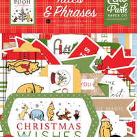 Echo Park - Winnie The Pooh Christmas - Titles & Phrases