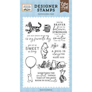 Echo Park - Winnie The Pooh Collection - Clear Photopolymer Stamps - Pooh And Friends