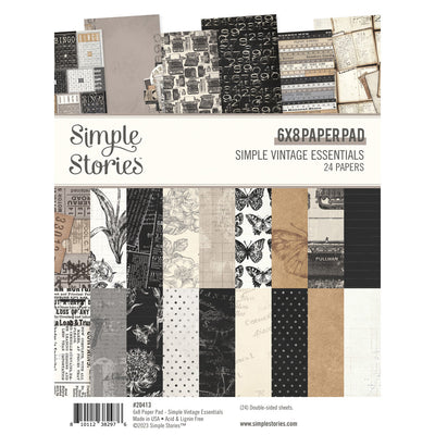 Simple Stories - Simple Vintage Essentials - 6x8 Paper Pad *NEW*