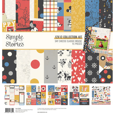 Simple Stories - Say Cheese Classic Mouse - 12x12 Collection Kit