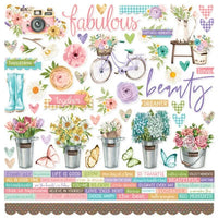 Simple Stories - Simple Vintage Flower Shoppe - 12 x 12 Collection Kit