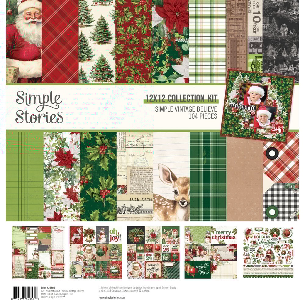 Simple Stories Simple Vintage Believe Bundle! PLAYDATE SPECIAL