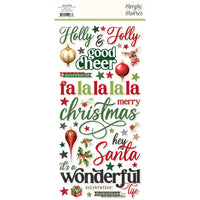 Simple Stories - Simple Vintage Believe Collection - Foam Stickers