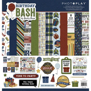 PhotoPlay - Birthday Bash - 12x12 Collection Kit