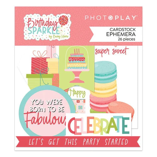 PhotoPlay - Birthday Sparkle - Ephemera